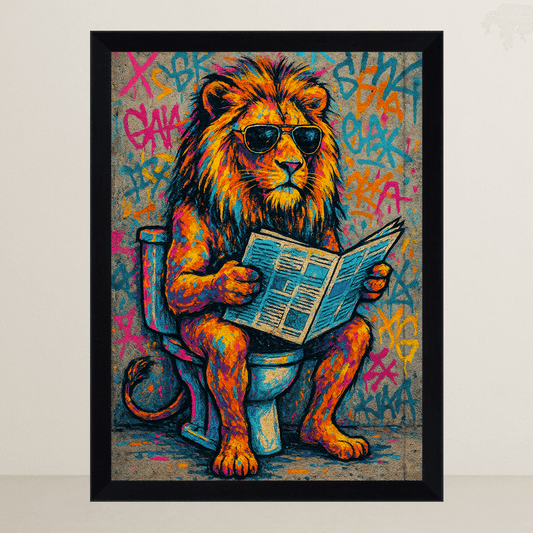 Quadri stampe d'autore Leone WC | Incorniciamoci