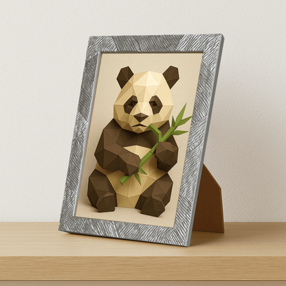 Quadri stampe d'autore Panda Poly Art | Incorniciamoci