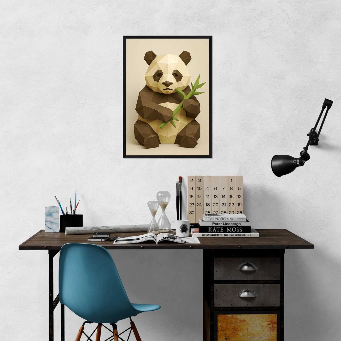 Quadri stampe d'autore Panda Poly Art | Incorniciamoci