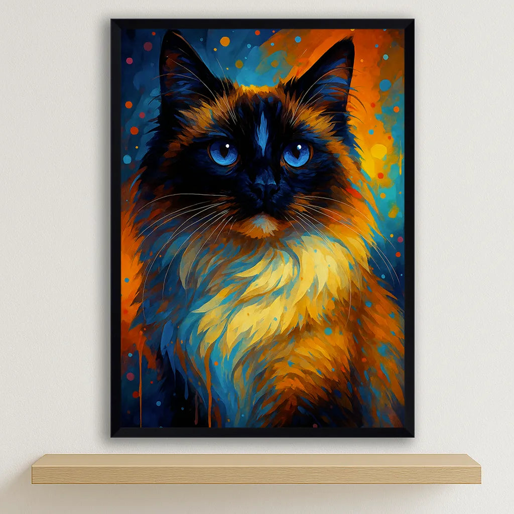 Quadri stampe d'autore Ragdoll PopBurst | Incorniciamoci