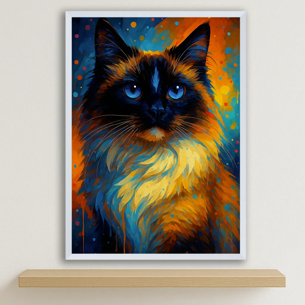 Quadri stampe d'autore Ragdoll PopBurst | Incorniciamoci