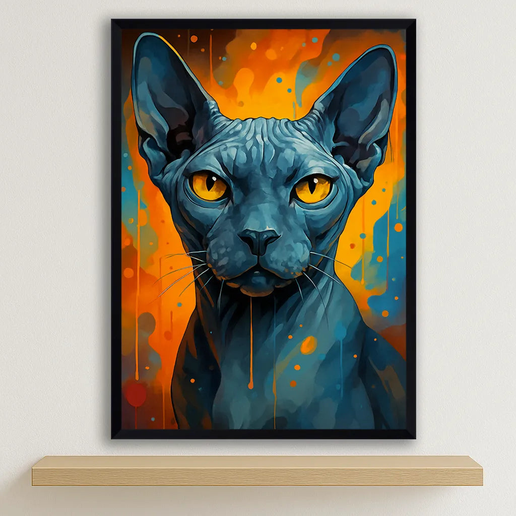 Quadri stampe d'autore Sphynx PopBurst | Incorniciamoci