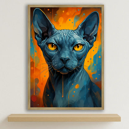 Quadri stampe d'autore Sphynx PopBurst | Incorniciamoci