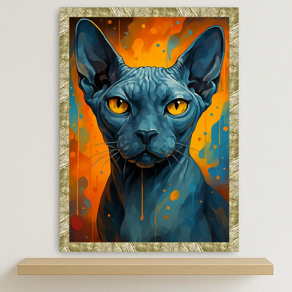 Quadri stampe d'autore Sphynx PopBurst | Incorniciamoci