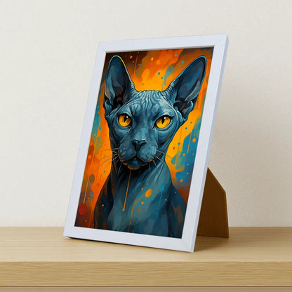Quadri stampe d'autore Sphynx PopBurst | Incorniciamoci