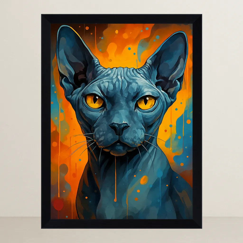 Quadri stampe d'autore Sphynx PopBurst | Incorniciamoci