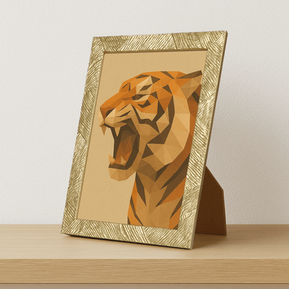 Quadri stampe d'autore Tigre Poly Art | Incorniciamoci