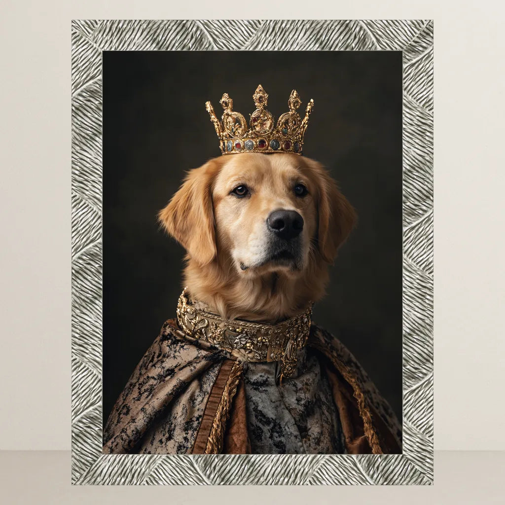Ritratto pets Re Aurelio | Incorniciamoci