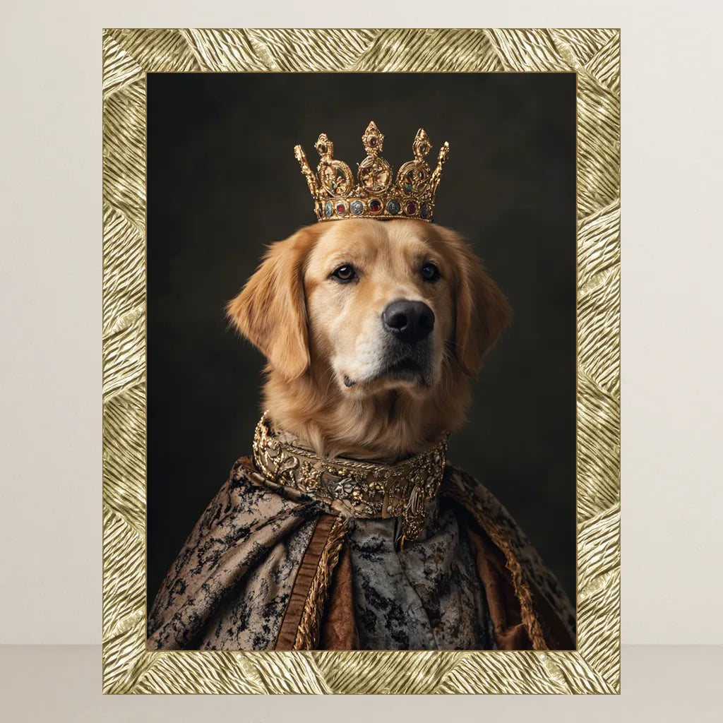 Ritratto pets Re Aurelio | Incorniciamoci