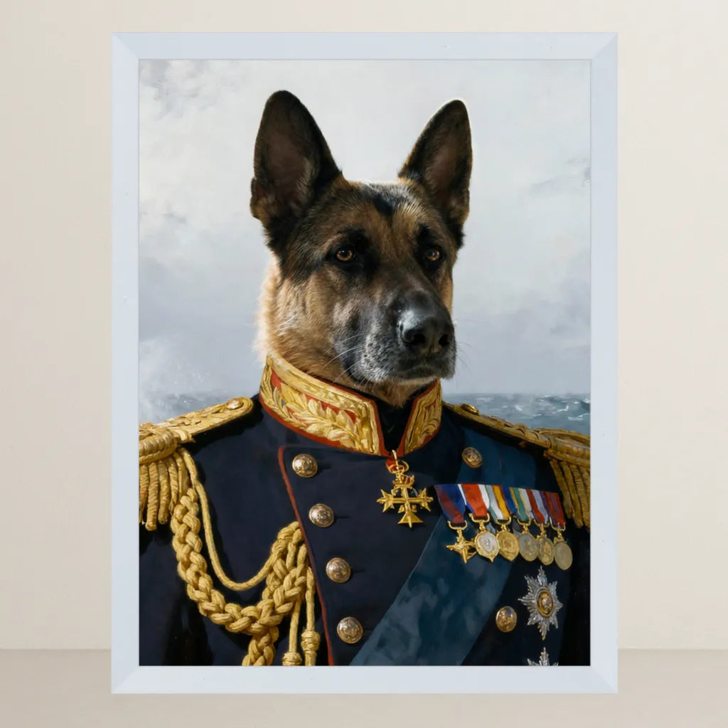 Ritratto pets L'Ammiraglio | Incorniciamoci