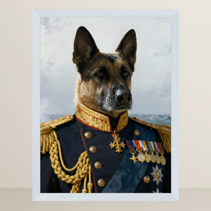 Ritratto pets L'Ammiraglio | Incorniciamoci