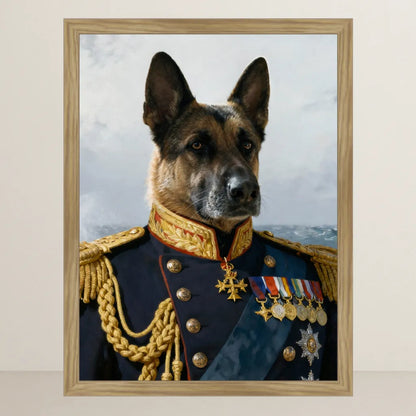 Ritratto pets L'Ammiraglio | Incorniciamoci