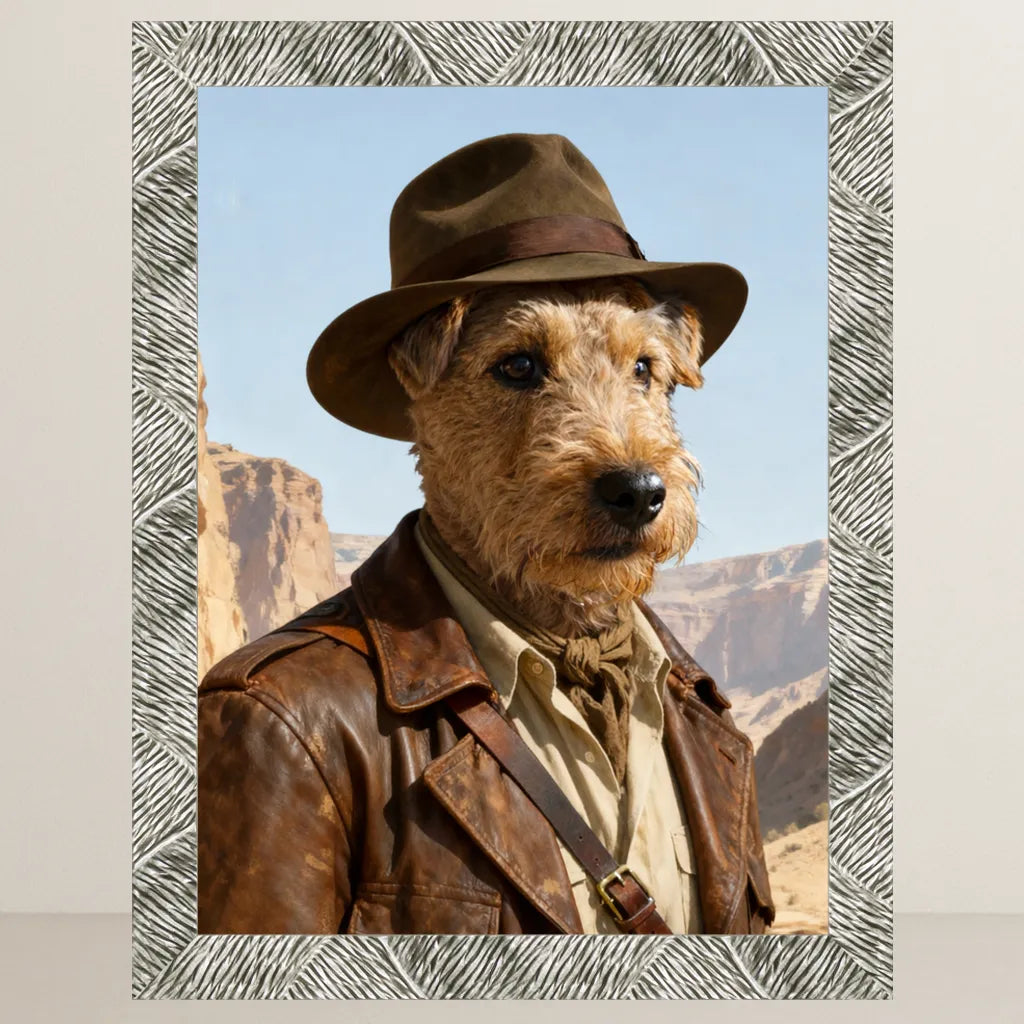 Ritratto pets L'Archeologo | Incorniciamoci