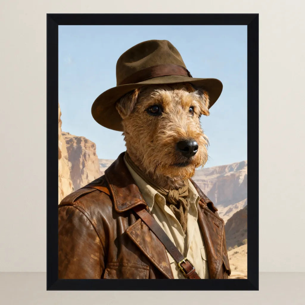 Ritratto pets L'Archeologo | Incorniciamoci