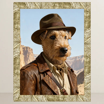 Ritratto pets L'Archeologo | Incorniciamoci