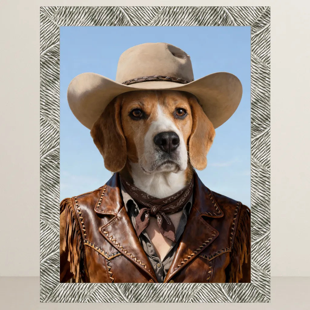 Ritratto pets Cow Girl | Incorniciamoci