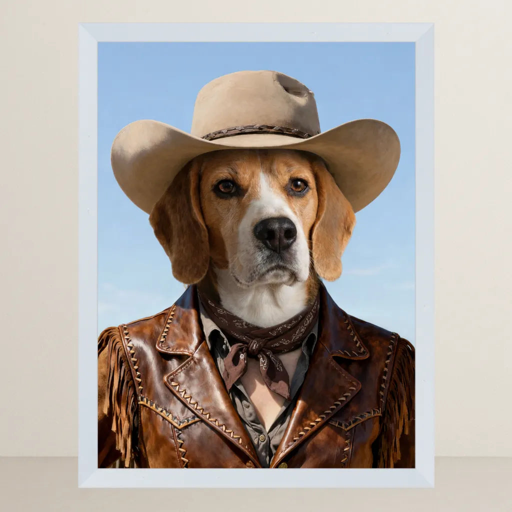 Ritratto pets Cow Girl | Incorniciamoci