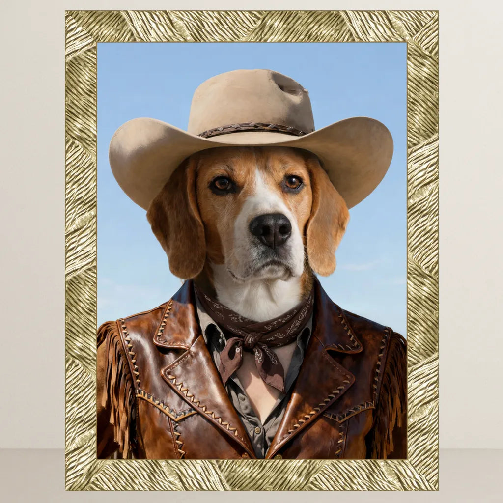 Ritratto pets Cow Girl | Incorniciamoci