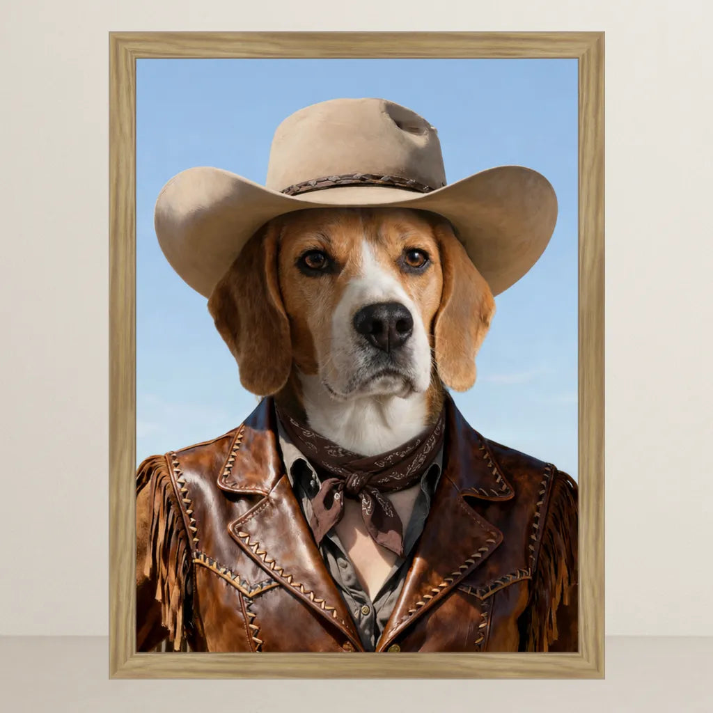 Ritratto pets Cow Girl | Incorniciamoci