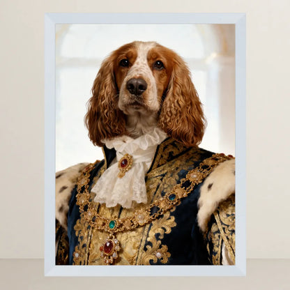 Ritratto pets Il Re | Incorniciamoci