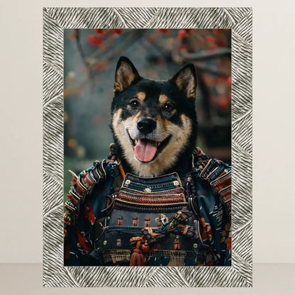 Ritratto pets Il Samurai | Incorniciamoci