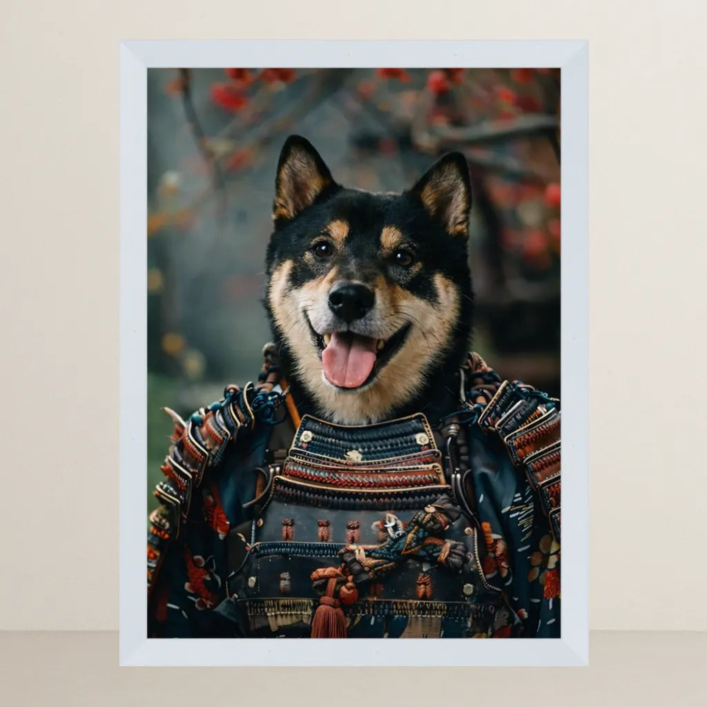 Ritratto pets Il Samurai | Incorniciamoci