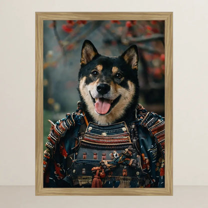 Ritratto pets Il Samurai | Incorniciamoci