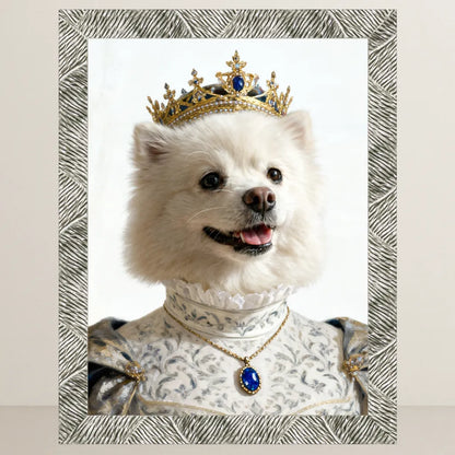 Ritratto pets La Regina | Incorniciamoci