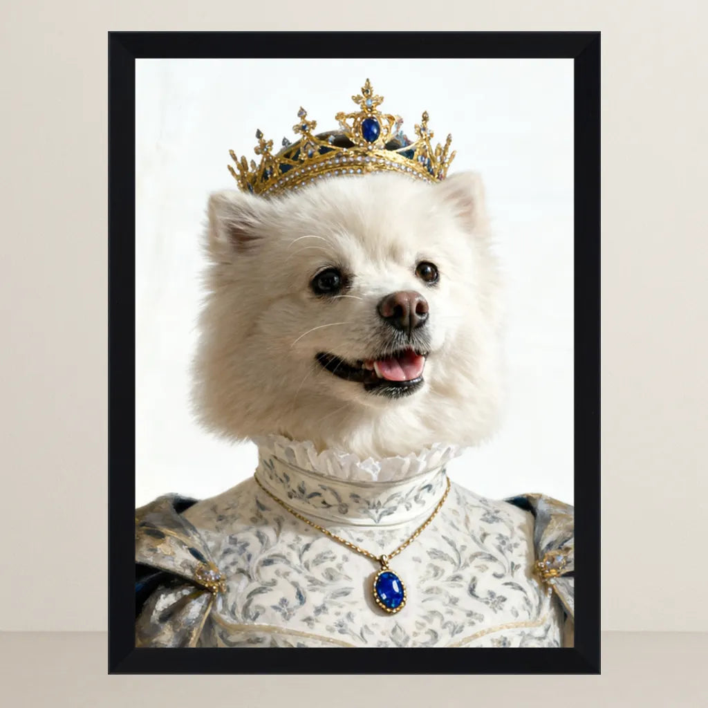 Ritratto pets La Regina | Incorniciamoci