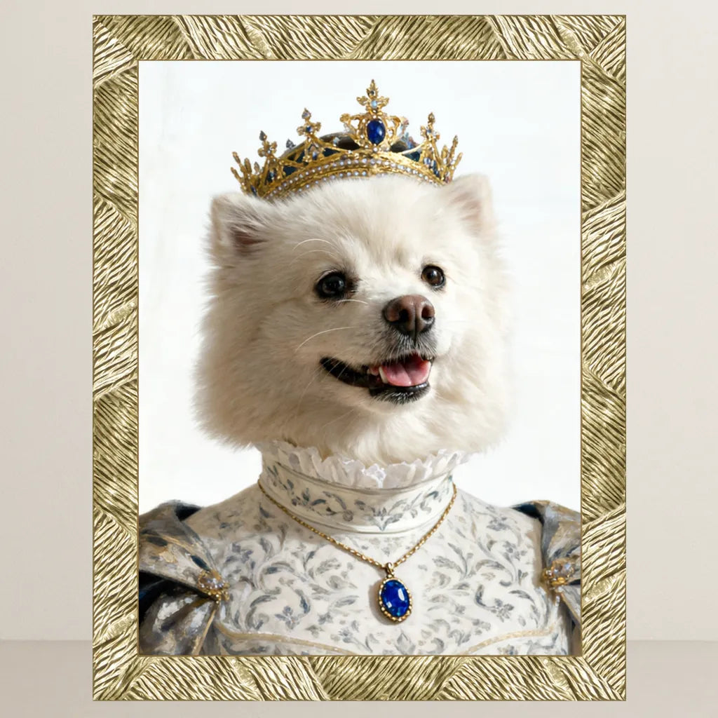 Ritratto pets La Regina | Incorniciamoci