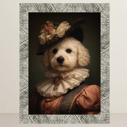 Ritratto pets La Nobildonna  | Incorniciamoci