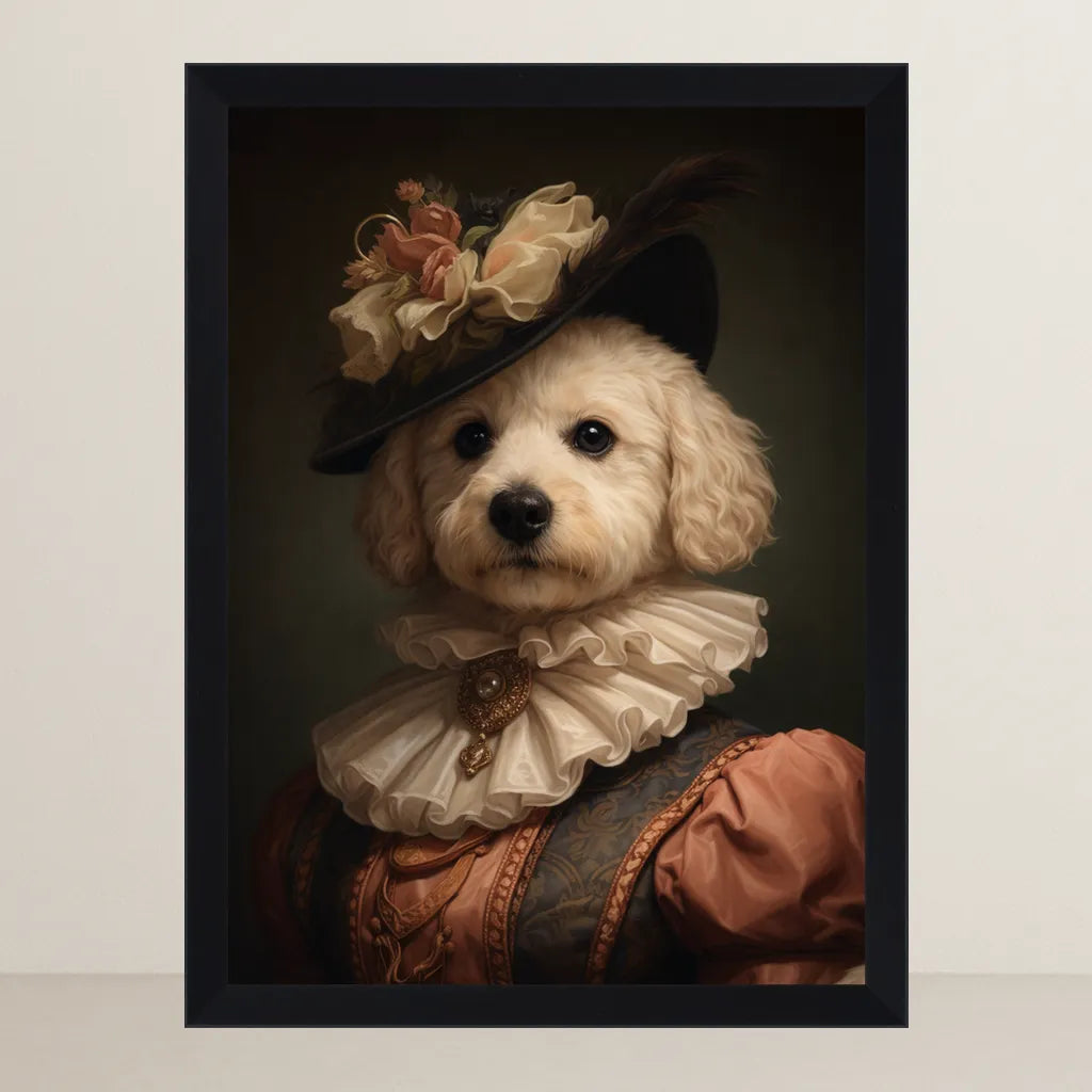 Ritratto pets La Nobildonna  | Incorniciamoci