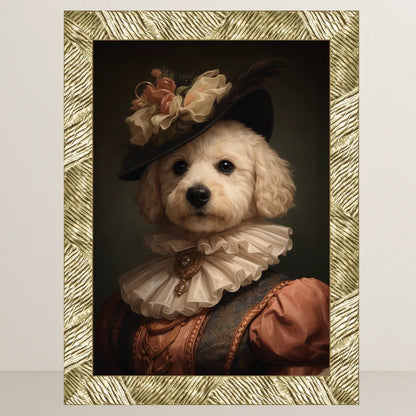 Ritratto pets La Nobildonna  | Incorniciamoci