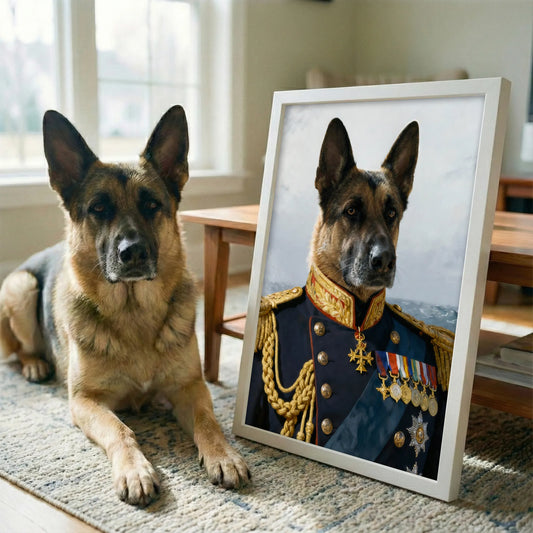 Ritratto pets L'Ammiraglio | Incorniciamoci