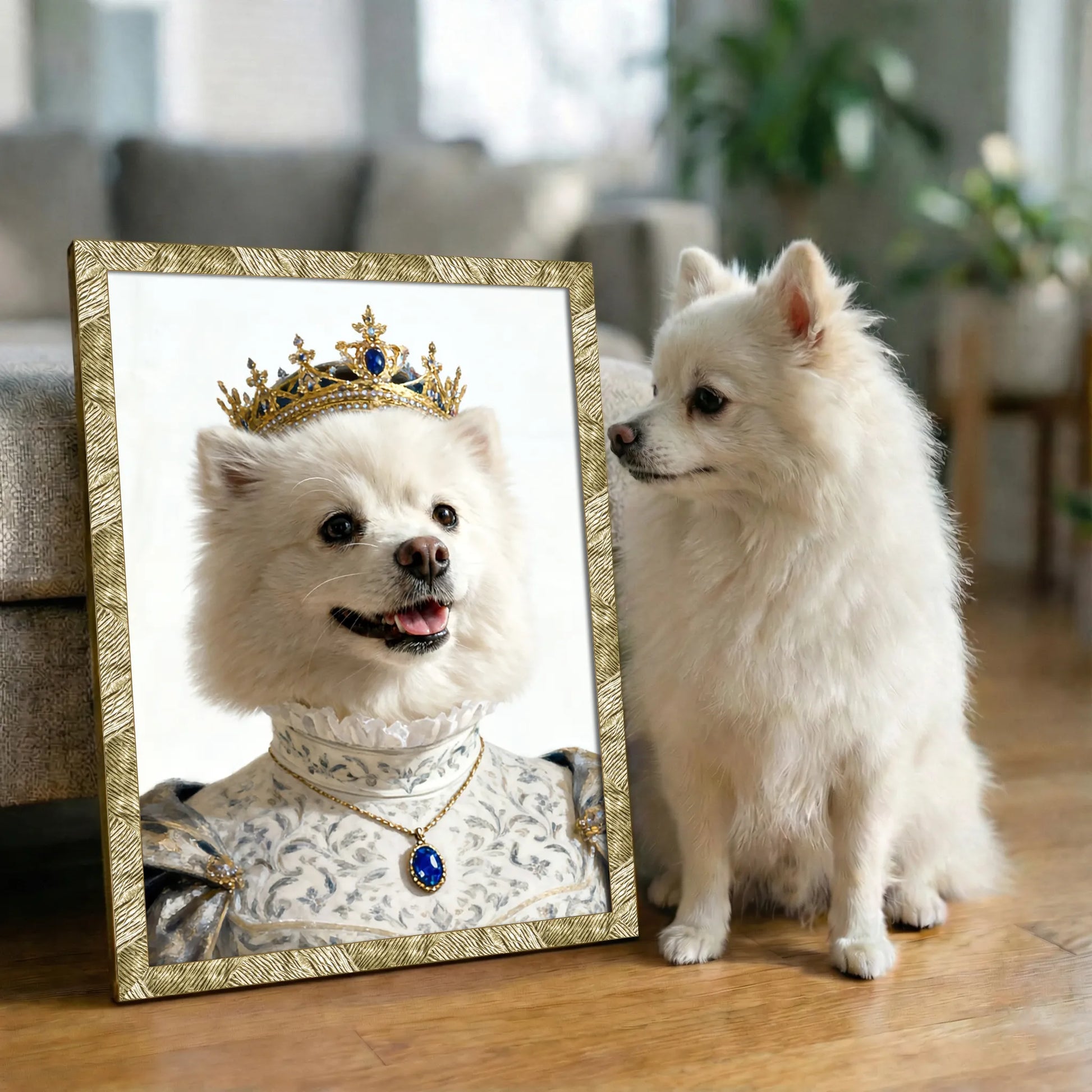 Ritratto pets La Regina | Incorniciamoci