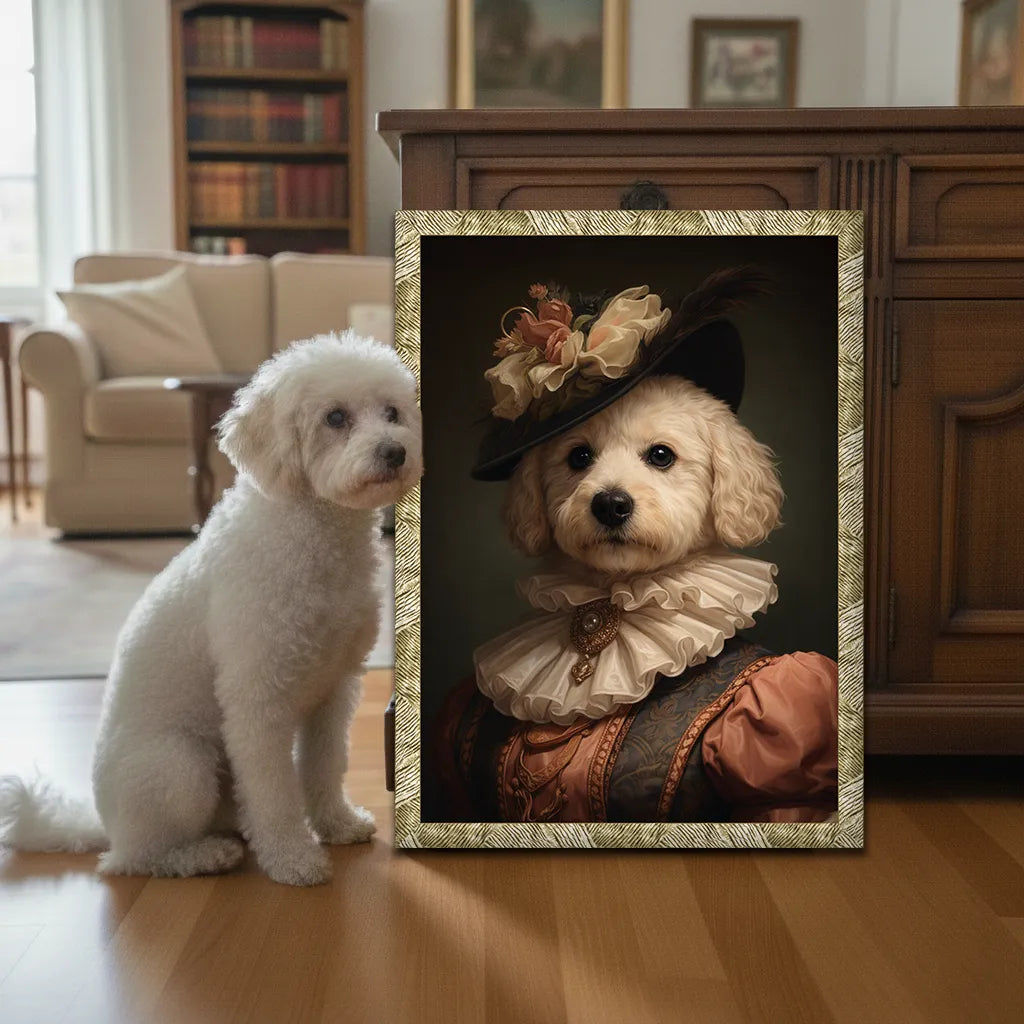 Ritratto pets La Nobildonna  | Incorniciamoci