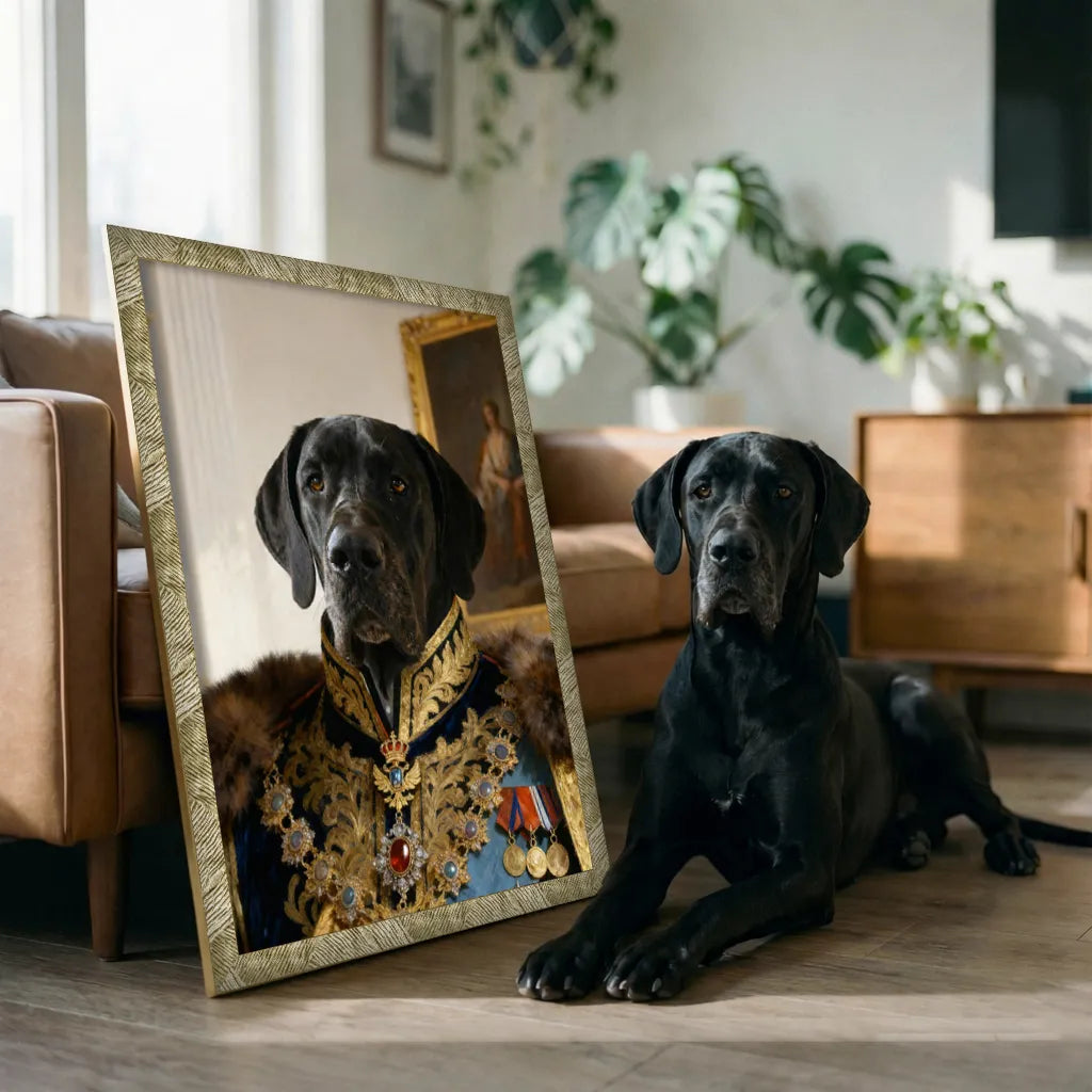 Ritratto pets lo Zar | Incorniciamoci