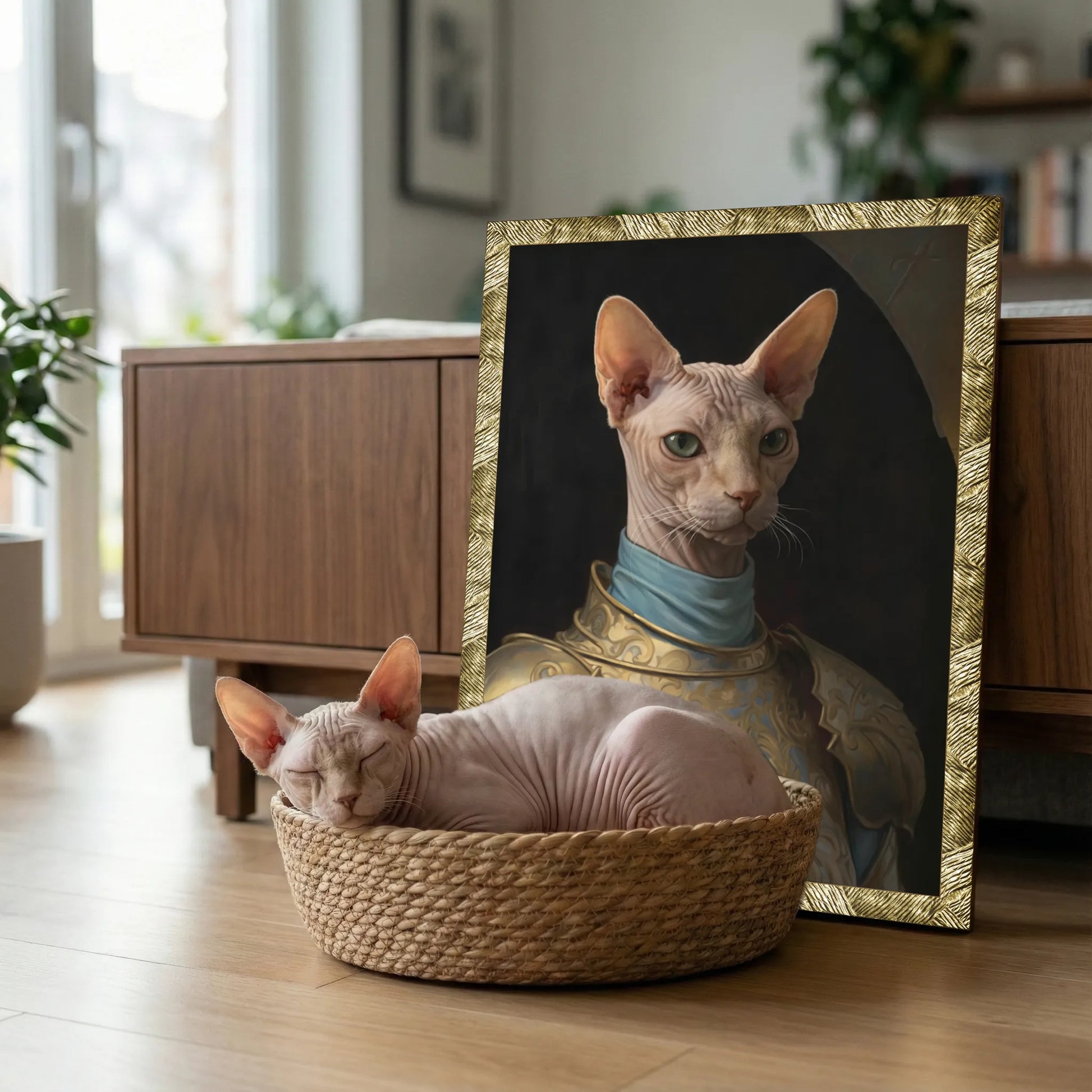 Ritratto pets l'Amazzone d'Oro | Incorniciamoci