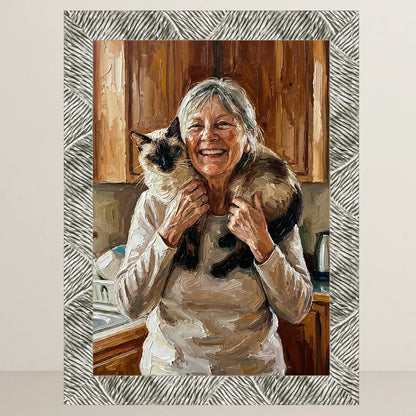 Ritratto personalizzato stile Dipinto a olio | Incorniciamoci