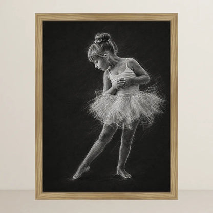 Ritratto personalizzato stile Gesso Noir | Incorniciamoci