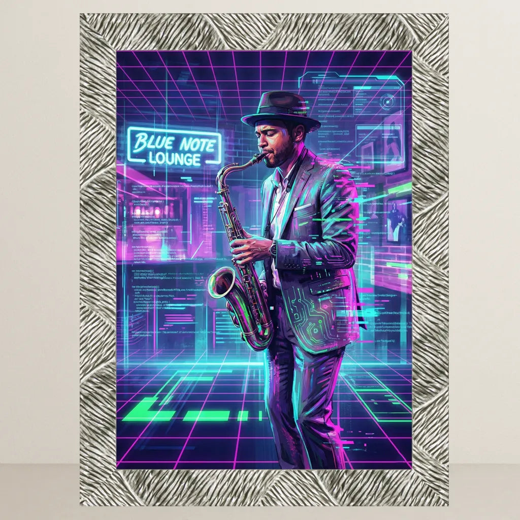 Ritratto personalizzato stile Glitch | Incorniciamoci