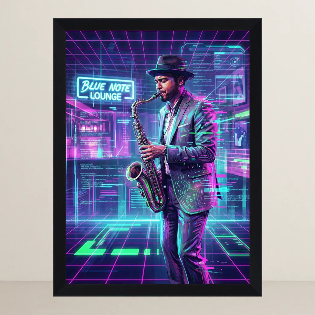 Ritratto personalizzato stile Glitch | Incorniciamoci