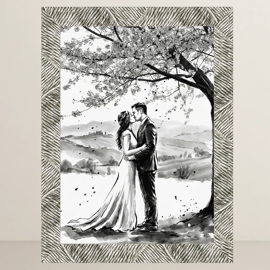 Ritratto personalizzato stile Inchiostro | Incorniciamoci