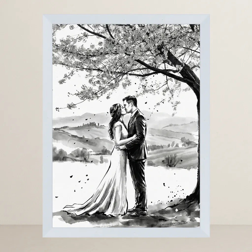 Ritratto personalizzato stile Inchiostro | Incorniciamoci