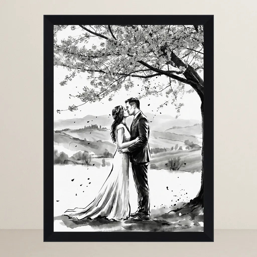 Ritratto personalizzato stile Inchiostro | Incorniciamoci