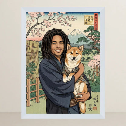 Ritratto personalizzato stile Japan | Incorniciamoci