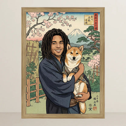 Ritratto personalizzato stile Japan | Incorniciamoci