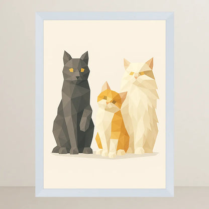 Ritratto personalizzato stile Low Poly | Incorniciamoci