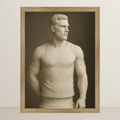 Ritratto personalizzato stile Statua di Marmo | Incorniciamoci