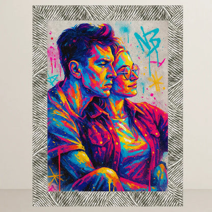 Ritratto personalizzato stile Street Art | Incorniciamoci